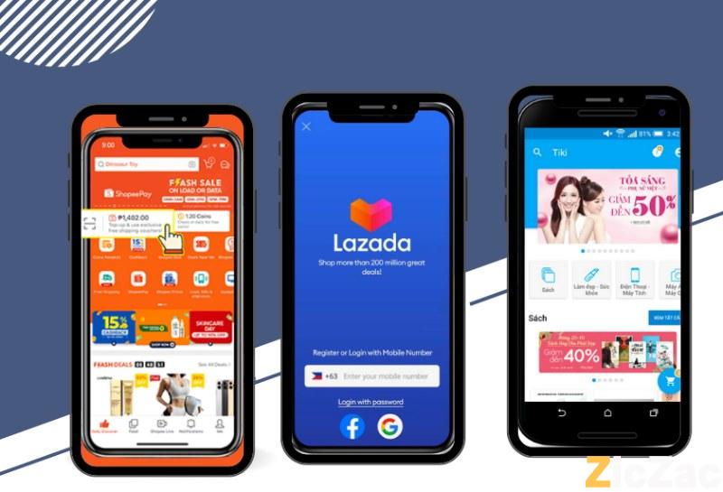 app bán hàng online