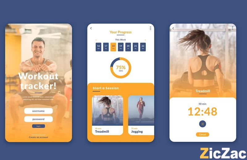app tập gym chuyên nghiệp