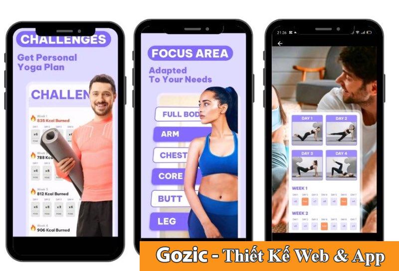 các app tập gym miễn phí dành cho nam và nữ