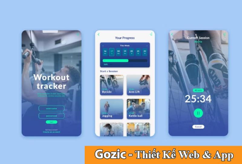 app tập gym