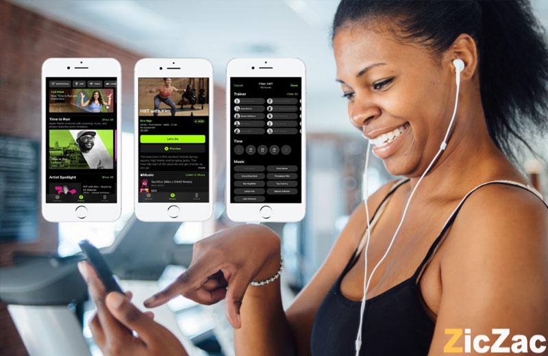 ứng dụng tập gym