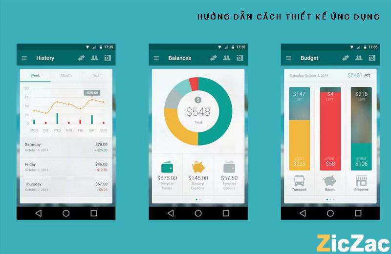 cách thiết kế ứng dụng