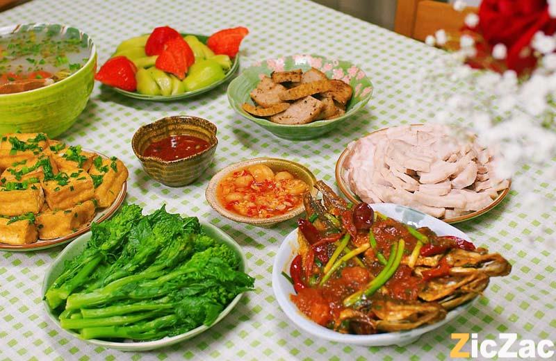 app lên thực đơn mỗi ngày