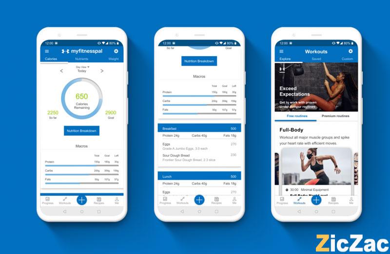 app thực đơn giảm cân