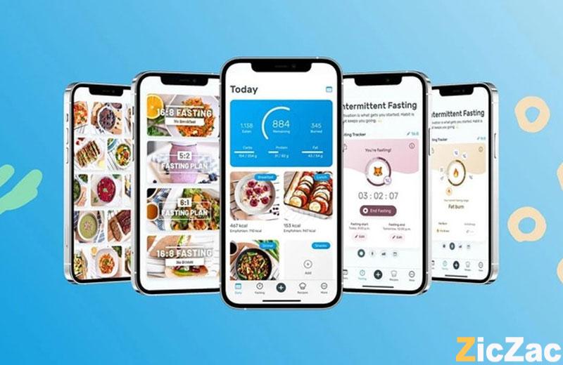app thực đơn giảm cân