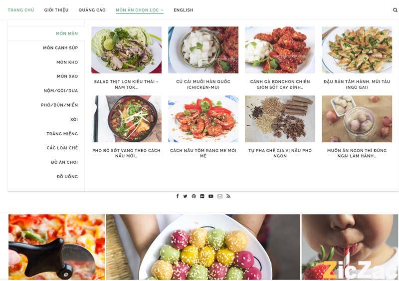 dạy nấu ăn ngon 