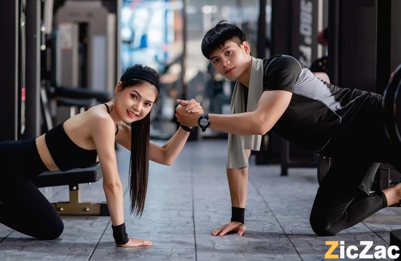 tập gym tăng cân