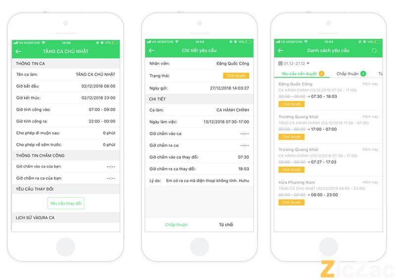 Ứng dụng quản lý nhân sự trên di động