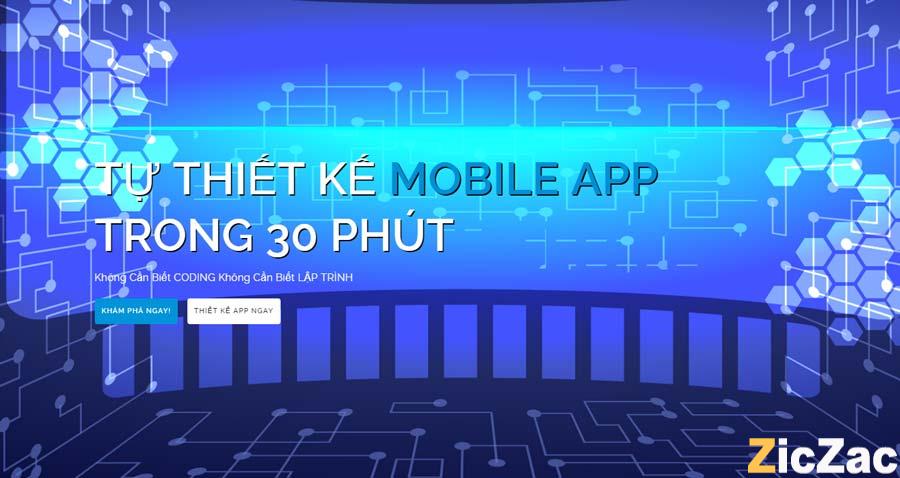 cách tạo ứng dụng di động