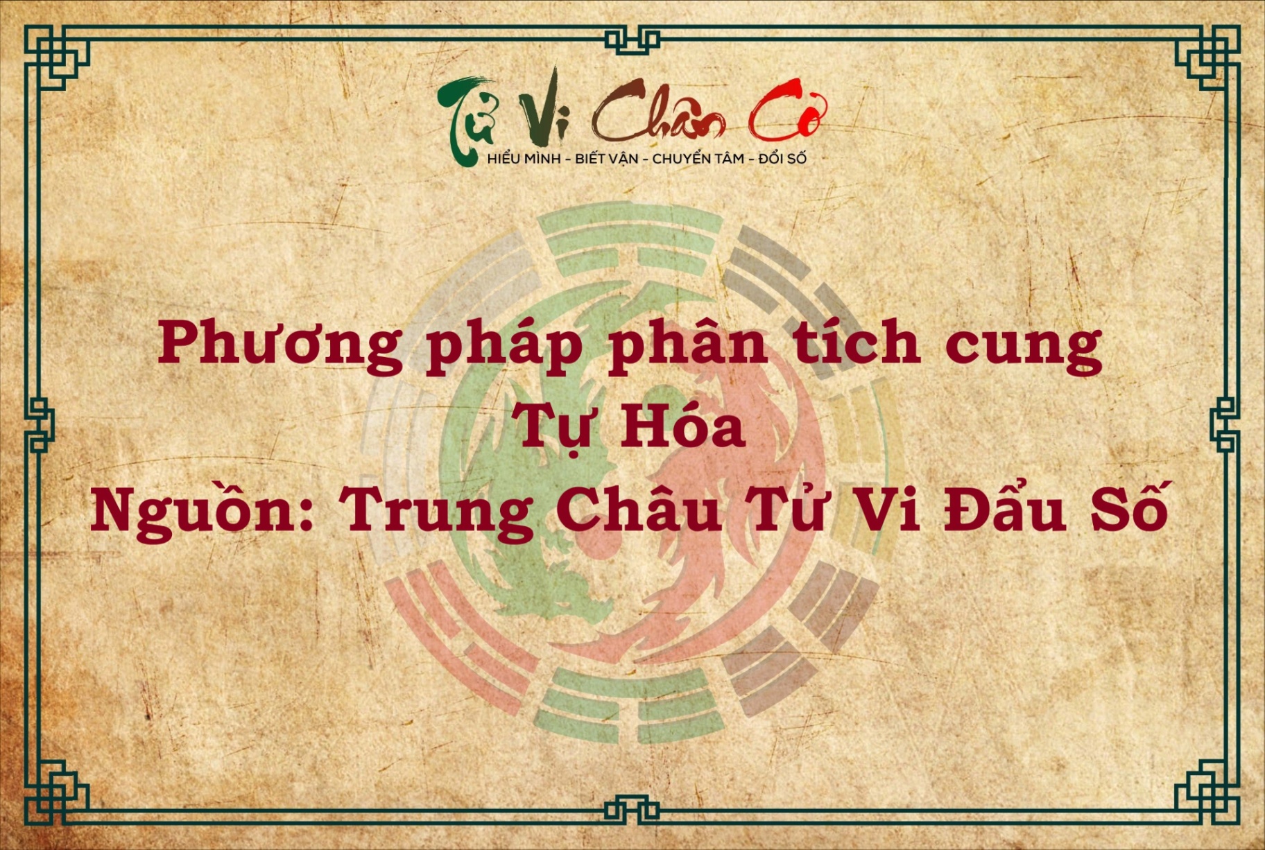 PHƯƠNG PHÁP PHÂN TÍCH CUNG TỰ HÓA