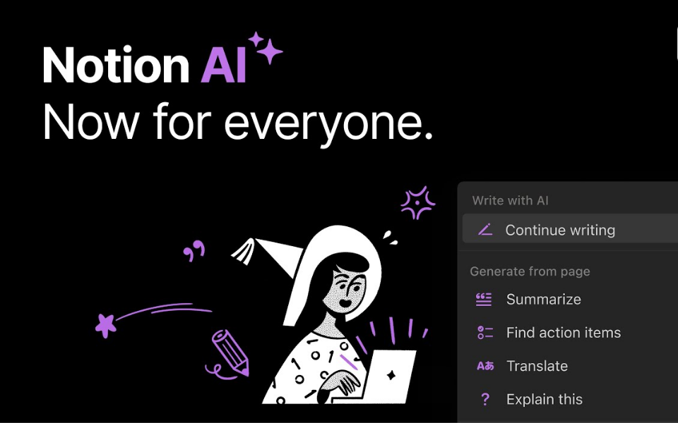 Notion AI – Trợ lý quản lý công việc & ghi chú
