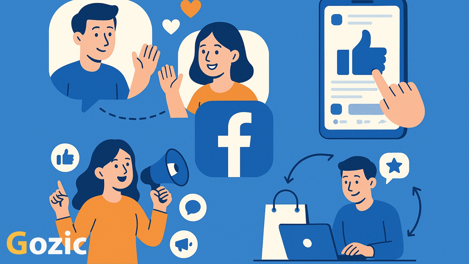 Ứng dụng Facebook - kết nối bạn bè