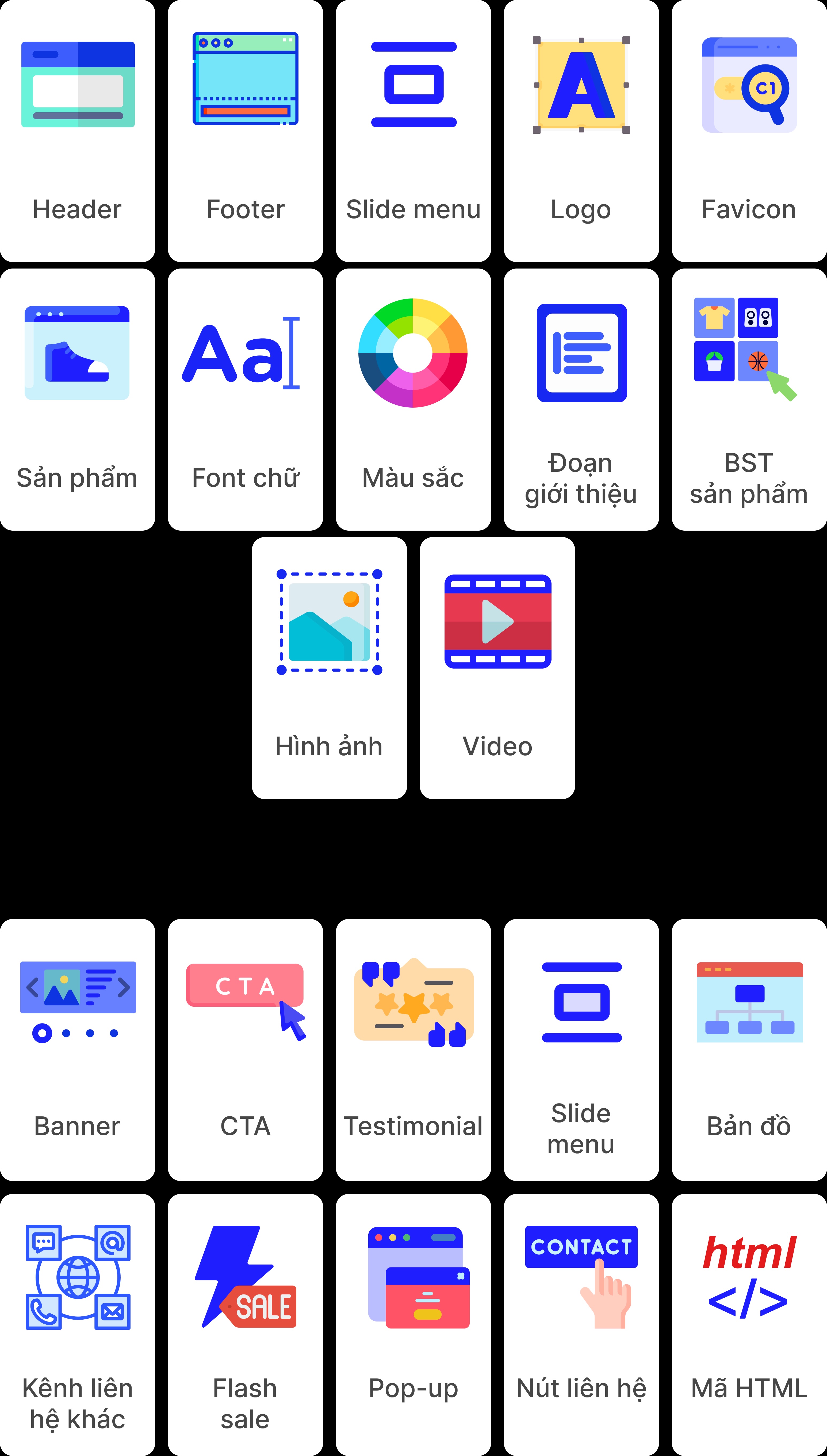 Các tính năng cần có trong App bán hàng & dịch vụ