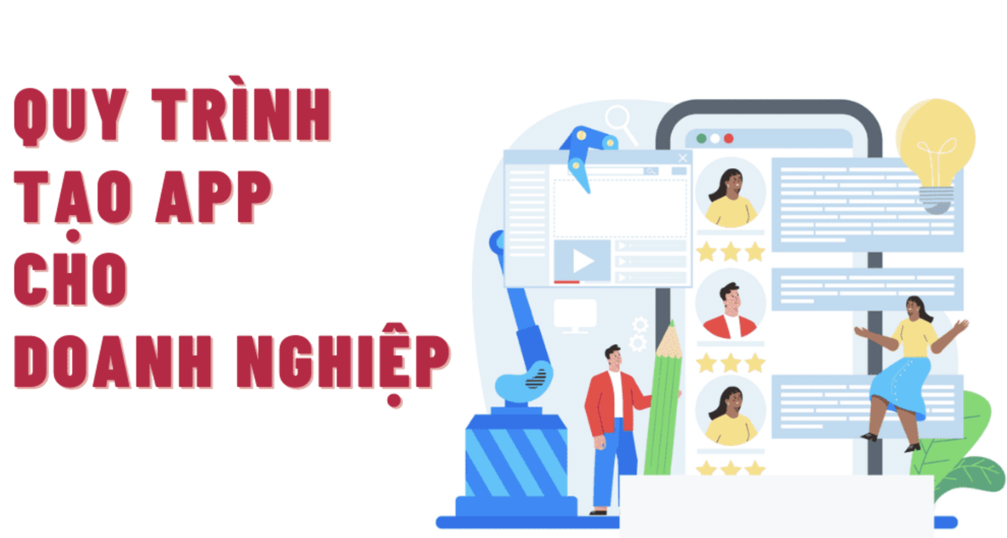Quy trình thiết kế & phát triển App cho doanh nghiệp