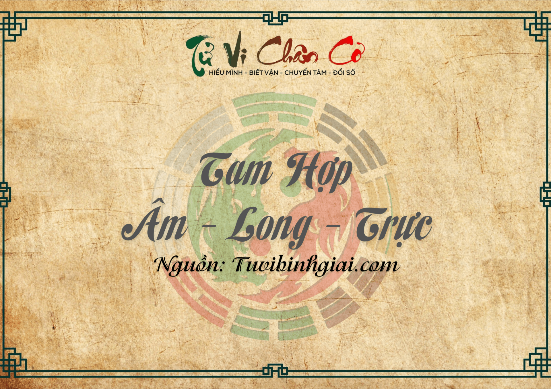 Tam Hợp Âm - Long - Trực