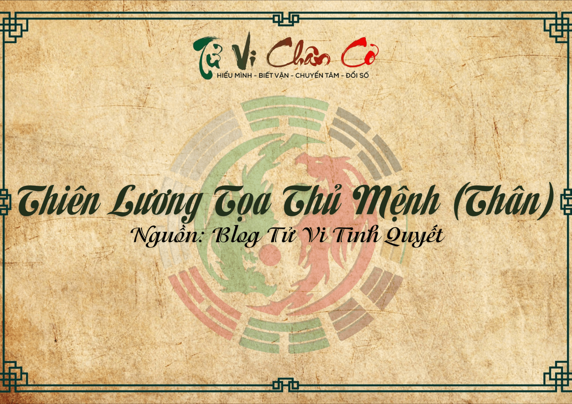 Thiên Lương Tọa Thủ Mệnh (Thân)