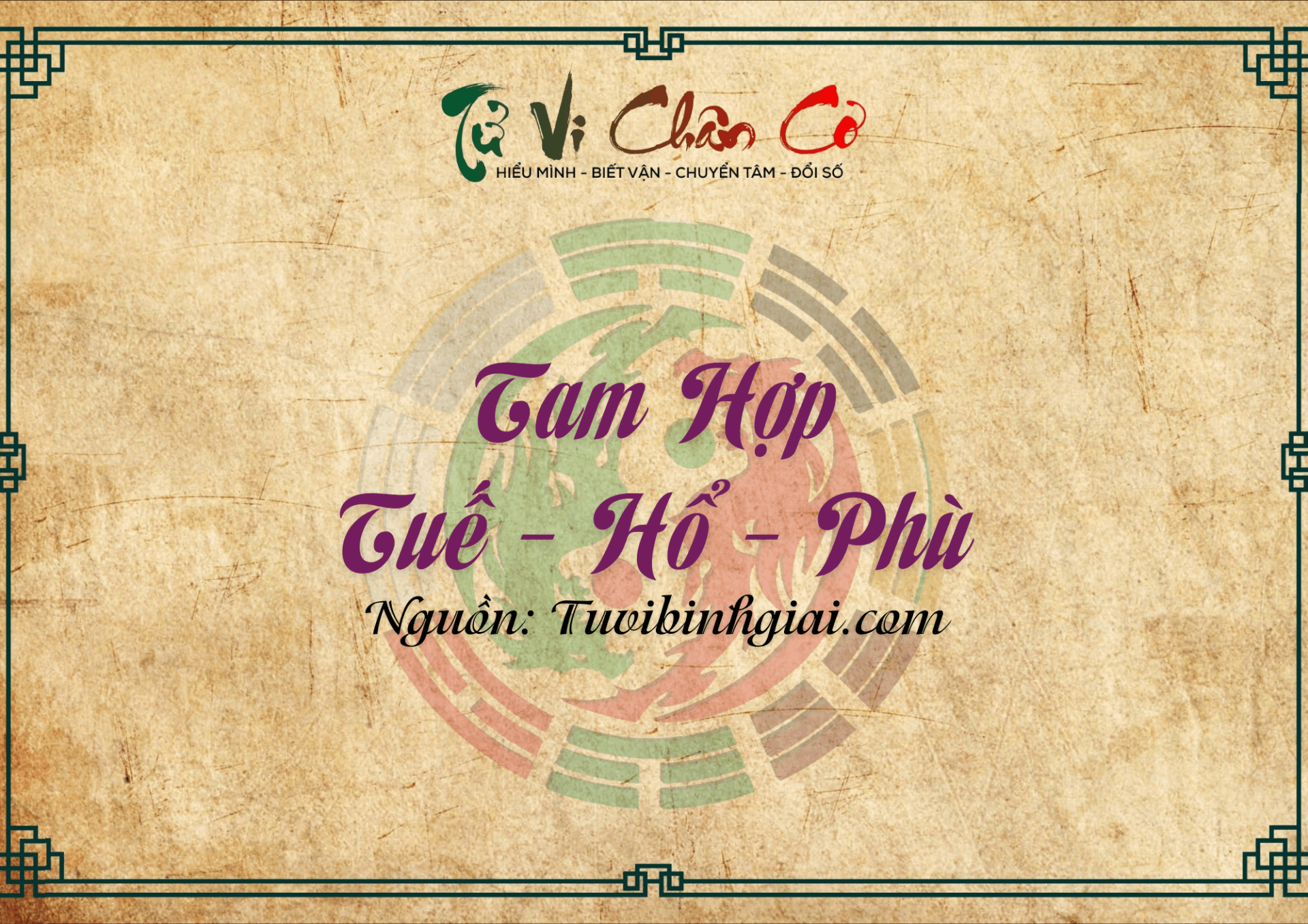 Tam Hợp Tuế - Hổ - Phù