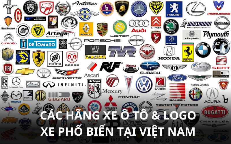 So sánh logo VinFast với các thương hiệu xe nổi tiếng thế giới