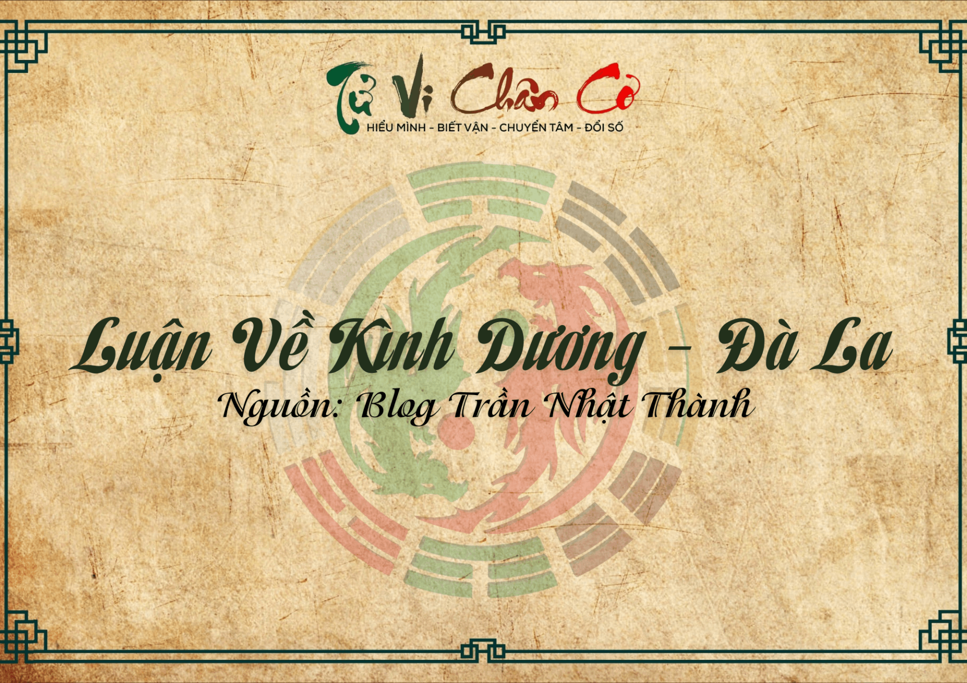 Luận Về Kình Dương - Đà La