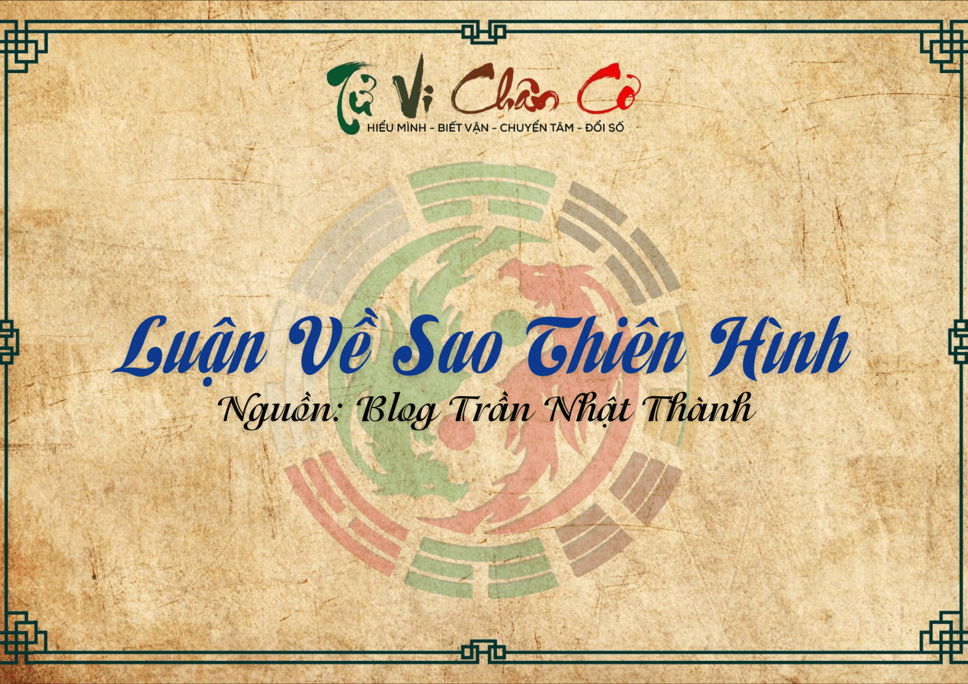 Luận Về Sao Thiên Hình