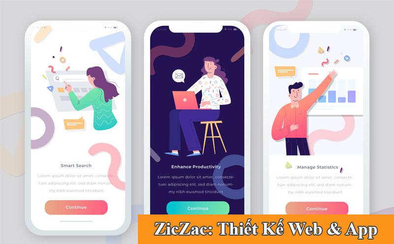 thiết kế app mobile giá rẻ thân thiện với người dùng