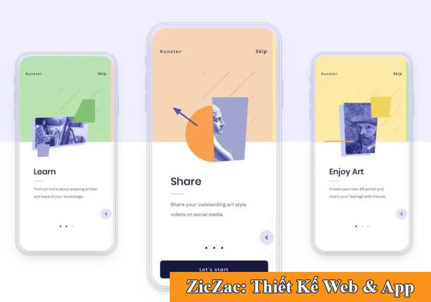 Thiết kế app theo phong cách Analogue inspiration
