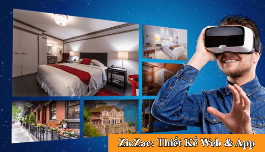 Trải nghiệm app mobile thực tế ảo khi tham quan căn nhà