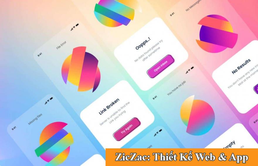 Thiết kế app mobile dạng unexpected angles
