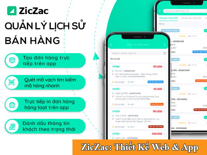Thiết kế app bán hàng giúp doanh nghiệp bùng nổ doanh số