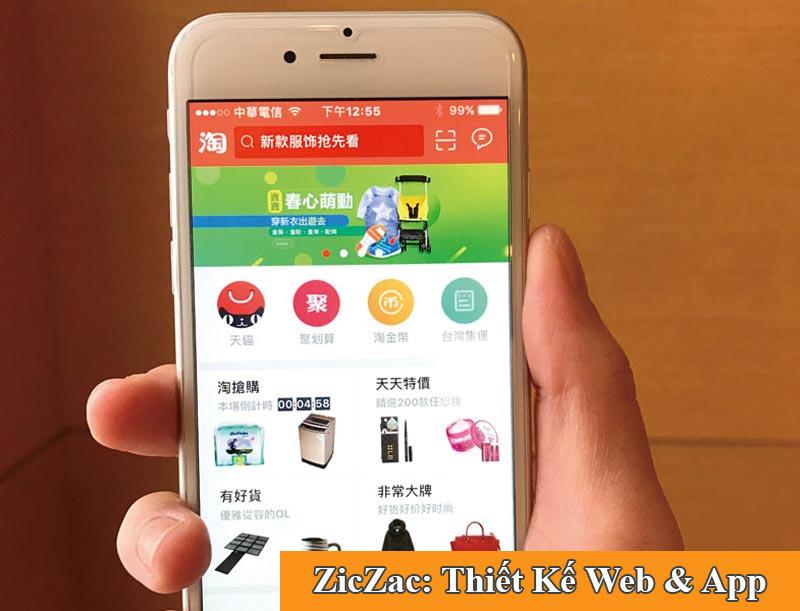 ứng dụng đặt hàng taobao 