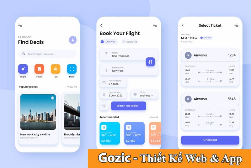 thiết kế ứng dụng uy tín